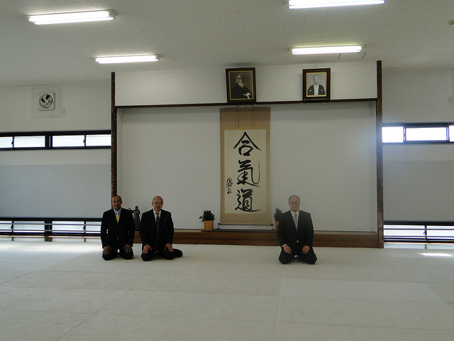 Práctica grupal de Aikido